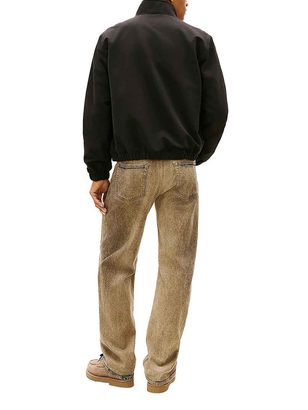 Tommy Jeans Giacca Tommy Jeans Idrorepellente Con Zip E Logo Nero