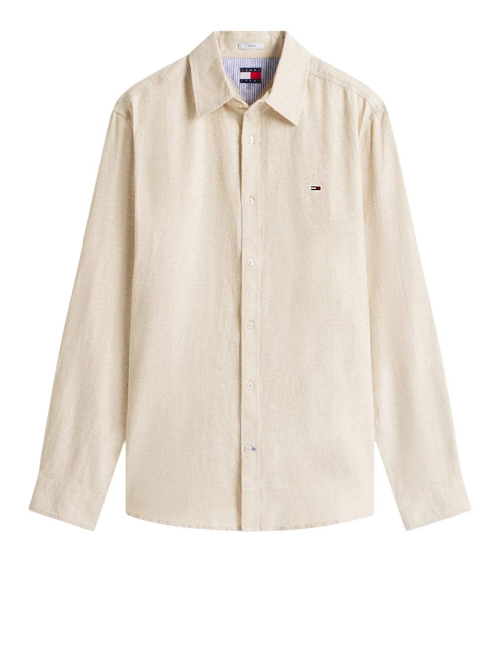TOMMY JEANS 2USCITA Camicia Tommy Jeans Tjm Reg Linen Blend - Avorio
