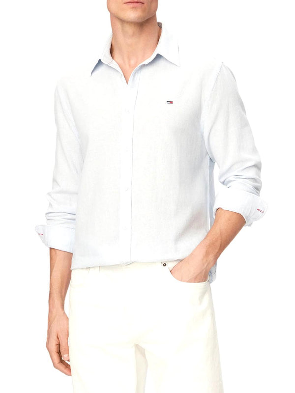 TOMMY JEANS 2USCITA Tommy Hilfiger Camicia Regular Fit - Azzurro chiaro
