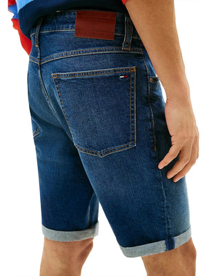 TOMMY JEANS 2USCITA Tommy Hilfiger Pantaloncini di jeans Ronnie - Blu denim