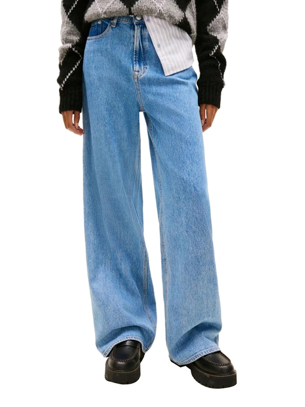 Tommy Jeans Jeans Tommy Hilfiger Claire Wide Leg - Light Denim