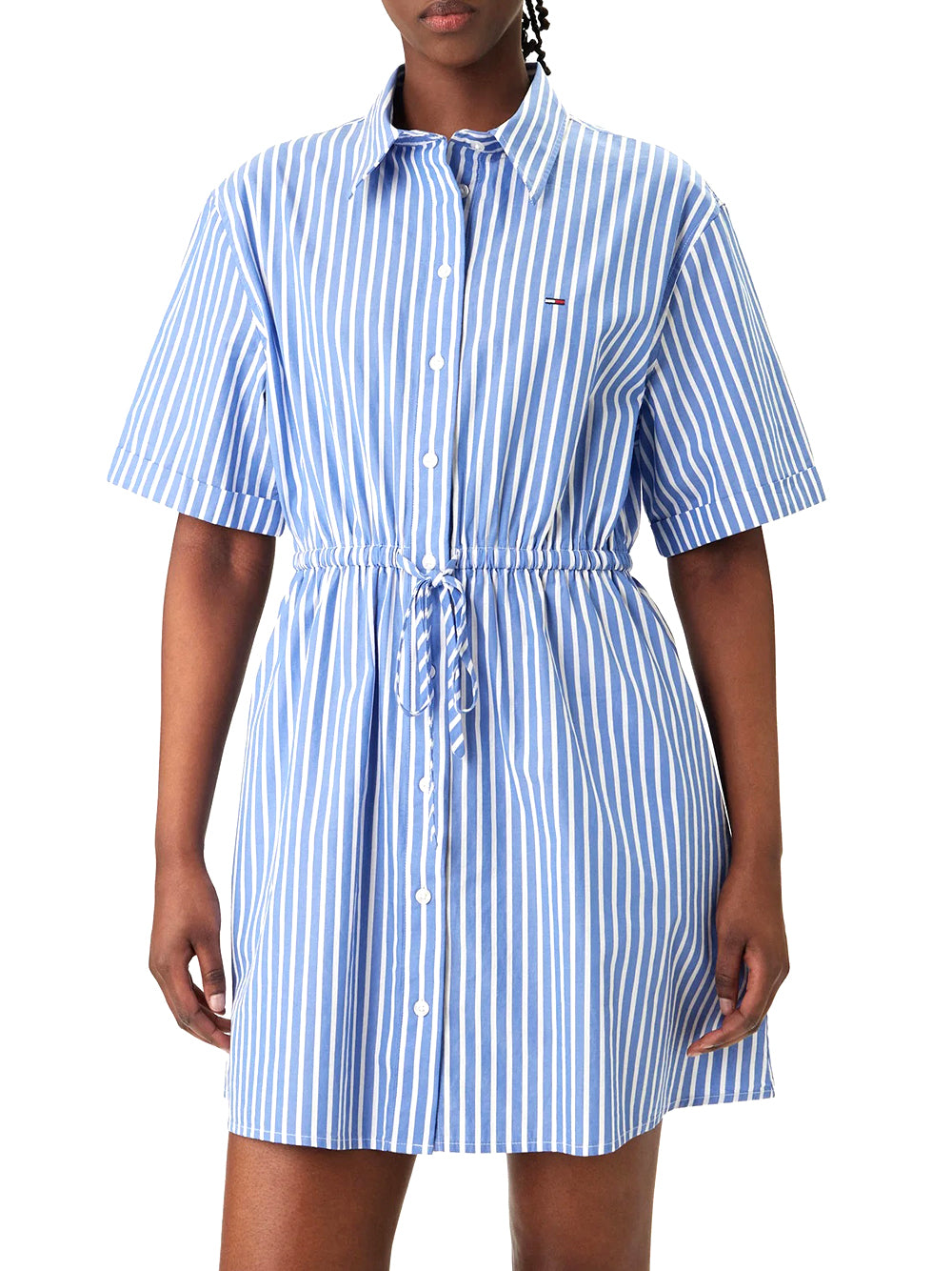 TOMMY JEANS 2USCITA Abito Tommy Hilfiger Stripe - Empire Blue