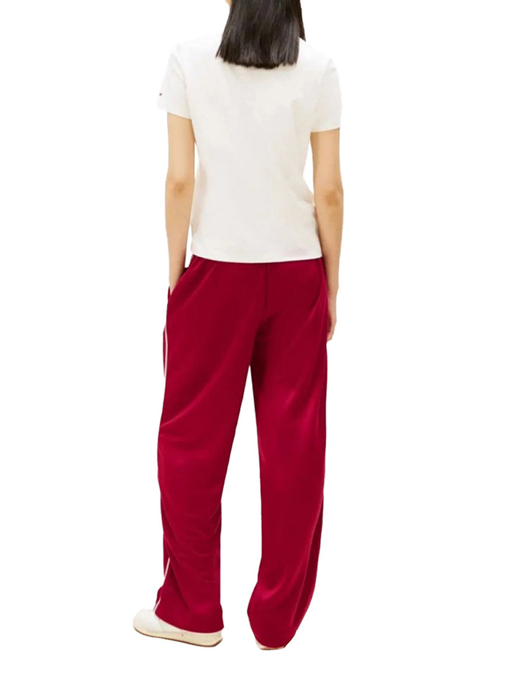 Tommy Jeans T-Shirt Tommy Hilfiger Essential Logo - Ecru