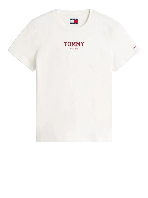 Tommy Jeans T-Shirt Tommy Hilfiger Essential Logo - Ecru