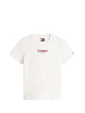 TOMMY JEANS 2USCITA T-Shirt Tommy Hilfiger Essential Logo - Ecru