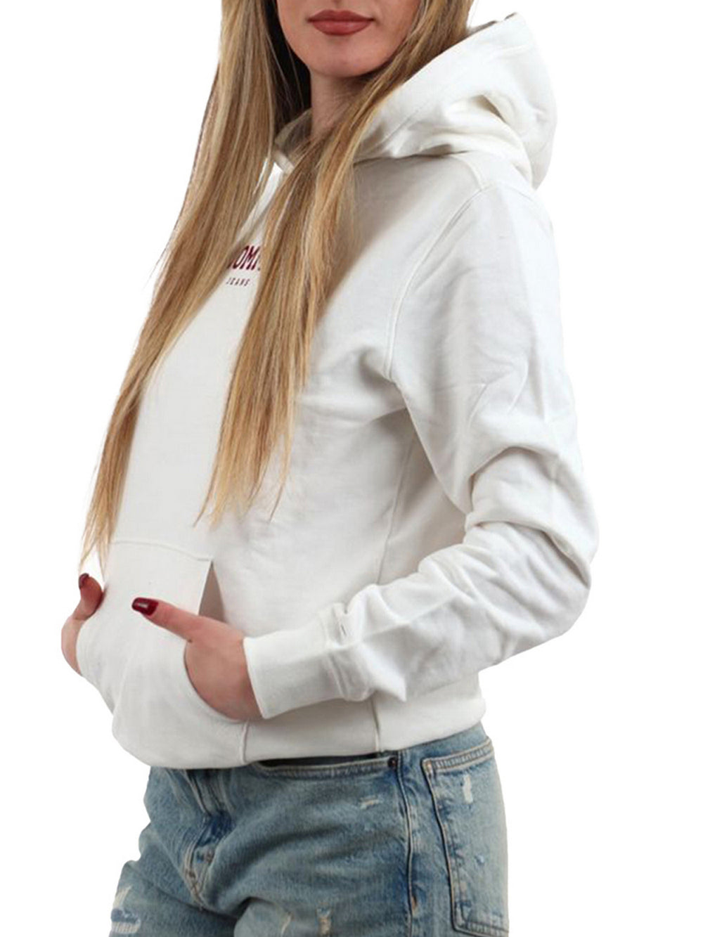 Tommy Jeans Felpa Tommy Hilfiger - Bianco