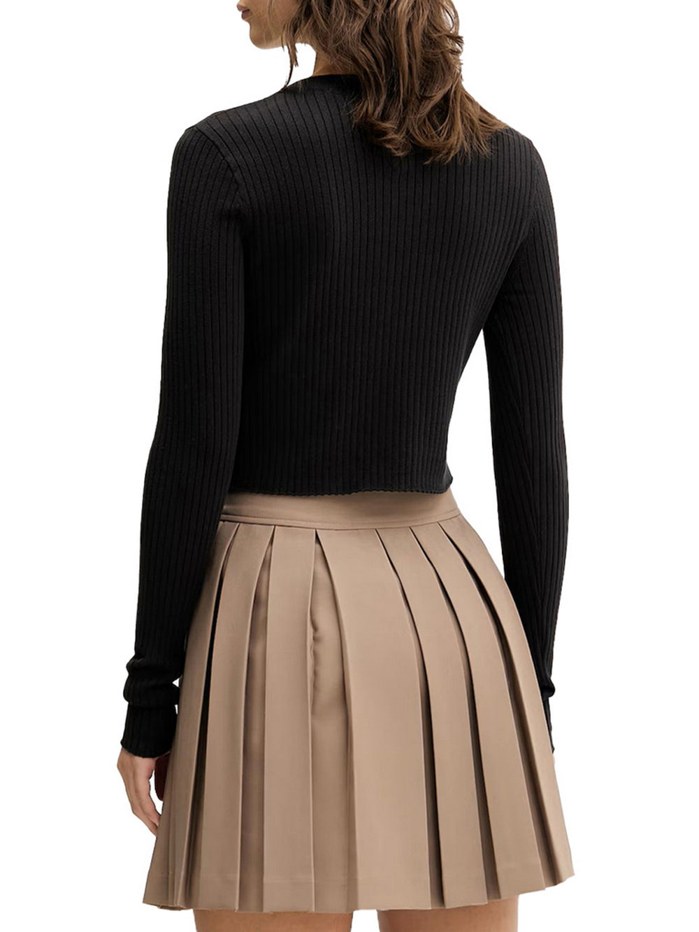 Tommy Jeans Cardigan Cropped Tommy Hilfiger - Nero