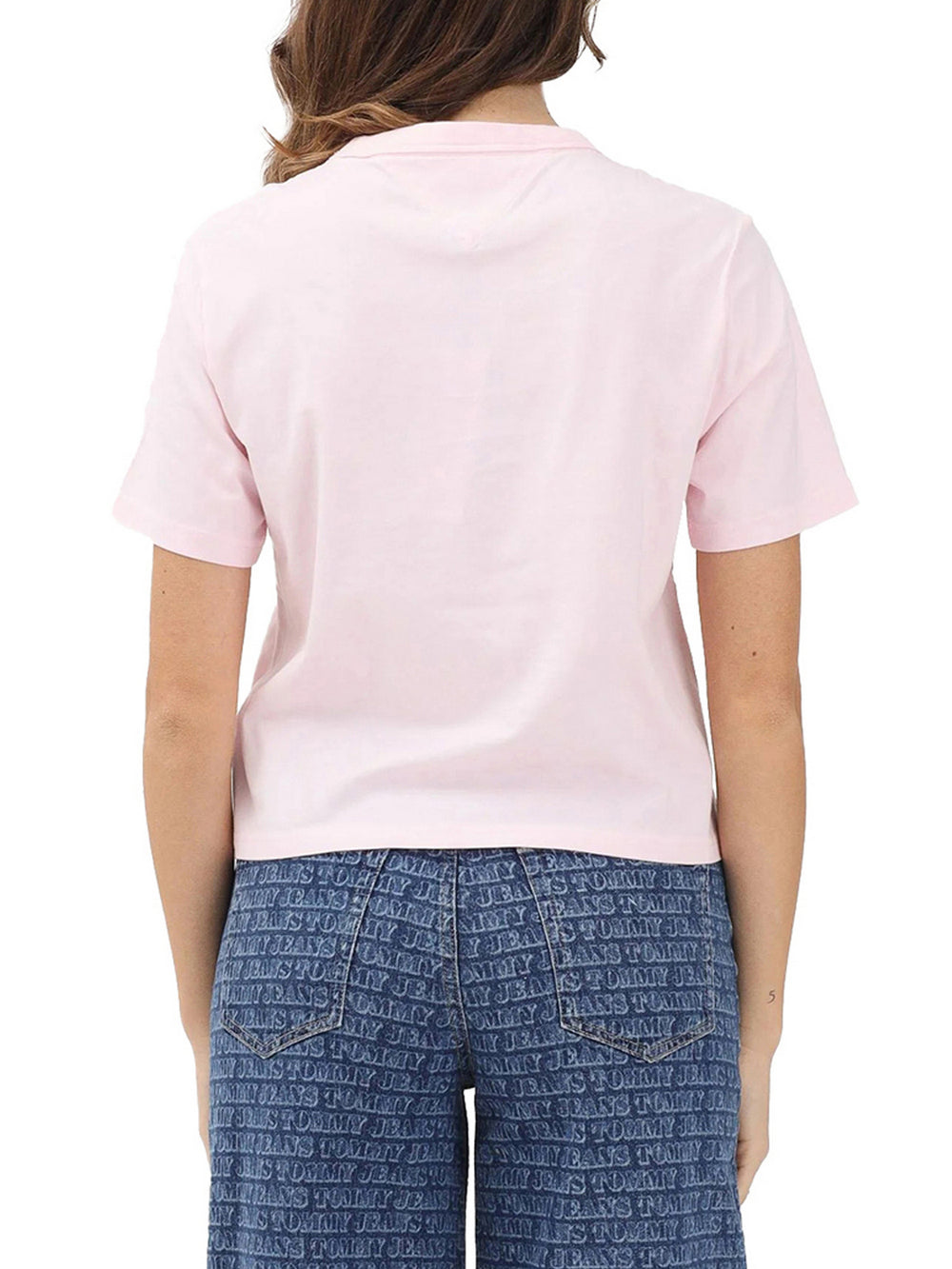Tommy Jeans T-Shirt Tommy Hilfiger Boxy Fit - Rosa