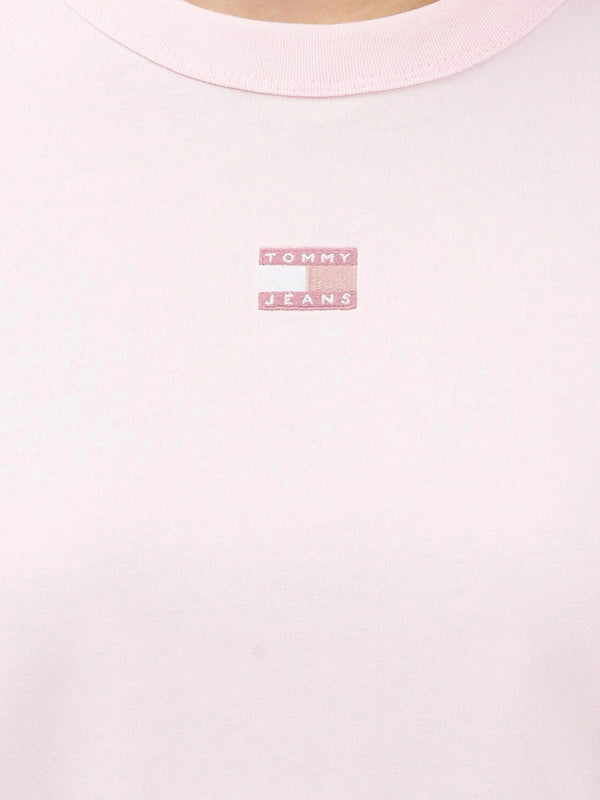 Tommy Jeans T-Shirt Tommy Hilfiger Boxy Fit - Rosa