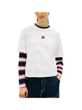 TOMMY JEANS 2USCITA T-Shirt Tommy Hilfiger Boxy Fit - Bianco