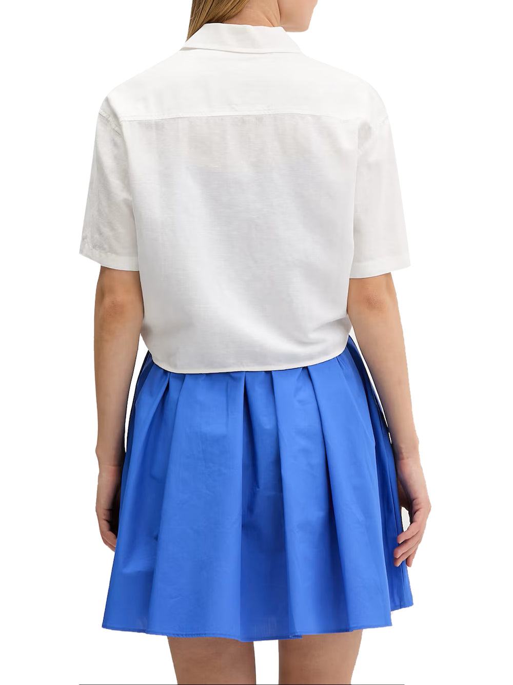 TOMMY JEANS 2USCITA Camicia Tommy Jeans Tjw Tie Front Linen - Bianco