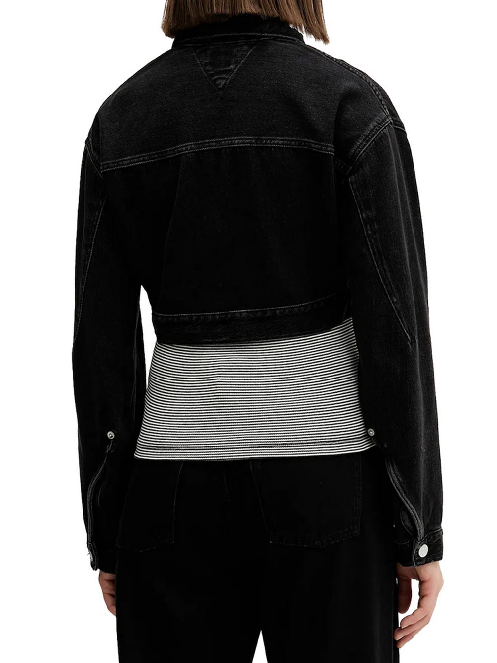 Tommy Jeans Giacca Di Jeans Tommy Hilfiger - Nero Denim
