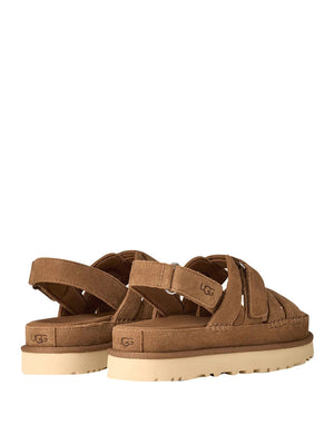 Ugg Sandalo Basso Ugg Goldenstar Gleam - Chestnut