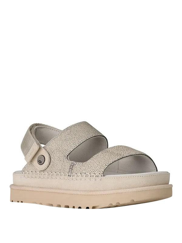 UGG Sandalo Basso Ugg Goldenstar Crackle Glide - Beige