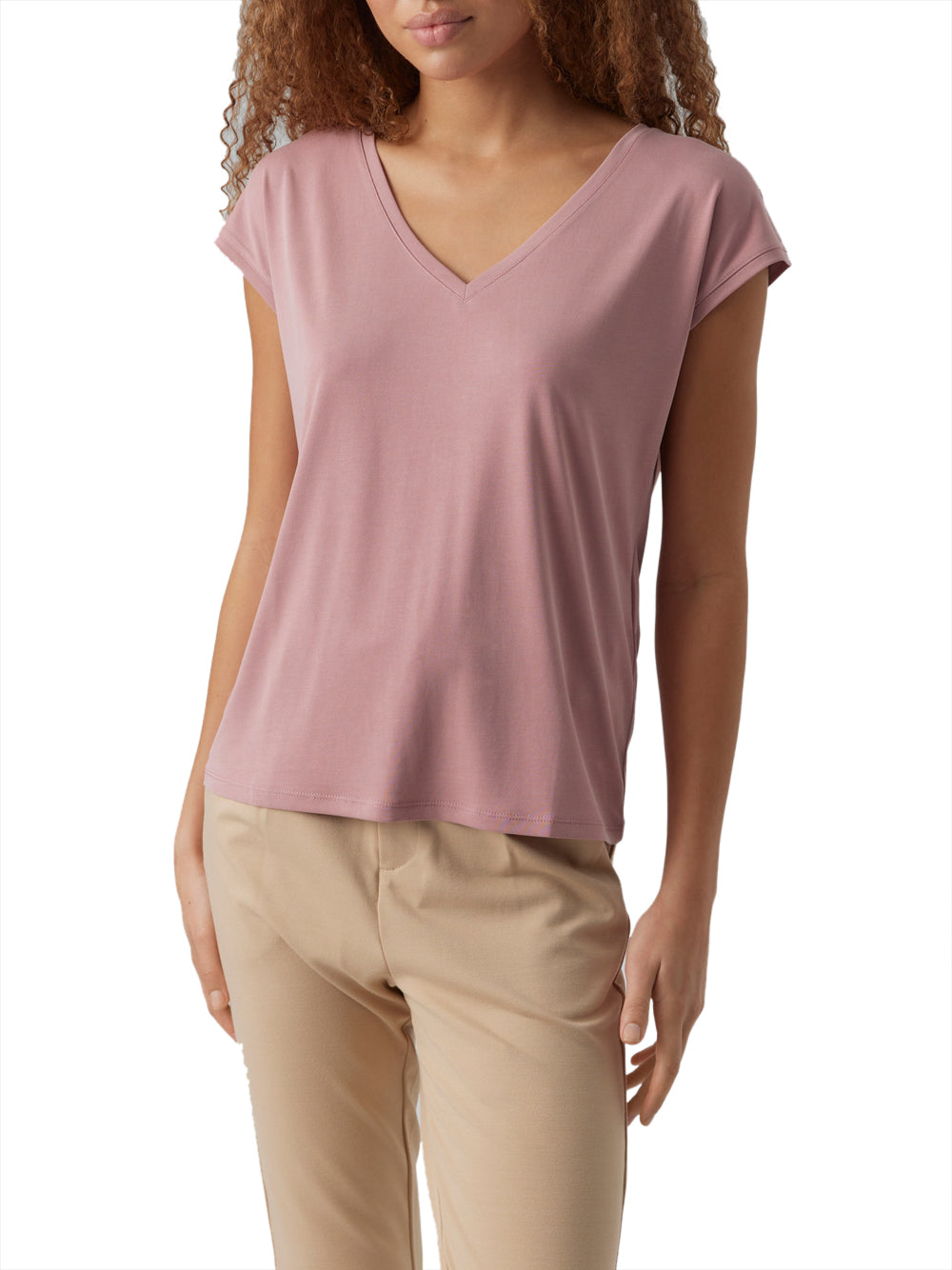 VERO MODA STC T-Shirt Vmfilli Vera Moda Rose