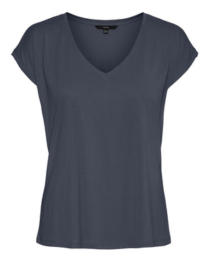 VERO MODA STC T-Shirt Vmfilli Vera Moda - Blue