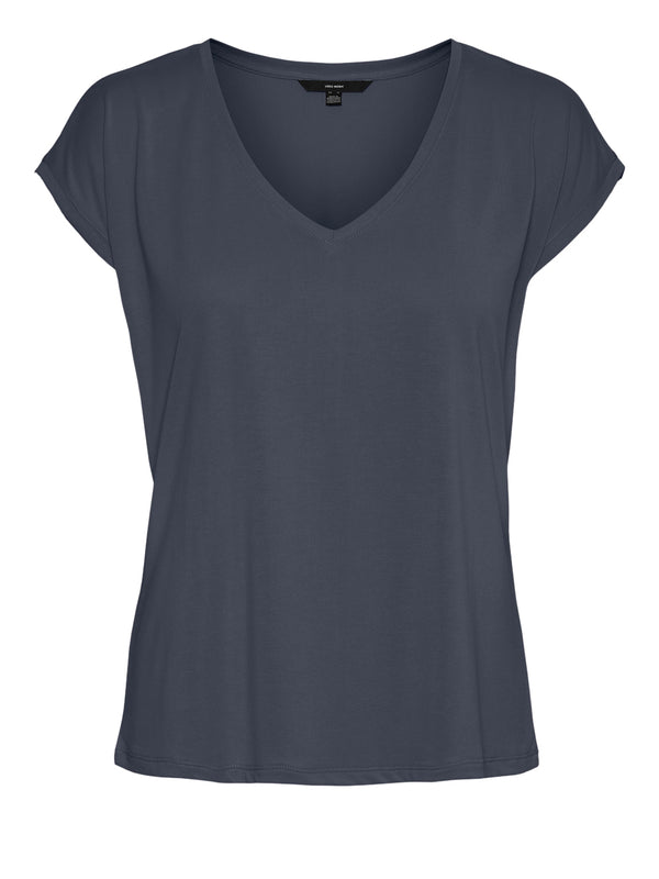 VERO MODA STC T-Shirt Vmfilli Vera Moda - Blue