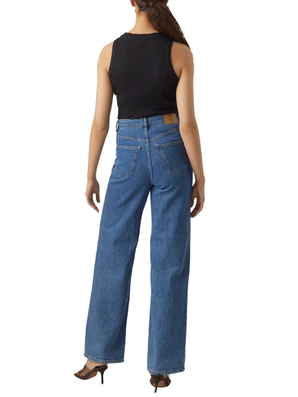 VERO MODA STC Canotta Vero Moda Awlavander - Nero