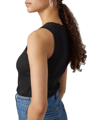 VERO MODA STC Canotta Vero Moda Awlavander - Nero