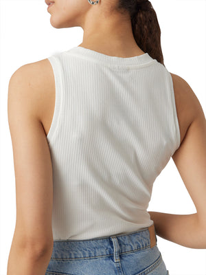 VERO MODA STC Canotta Awlavender Vero Moda - Bianco