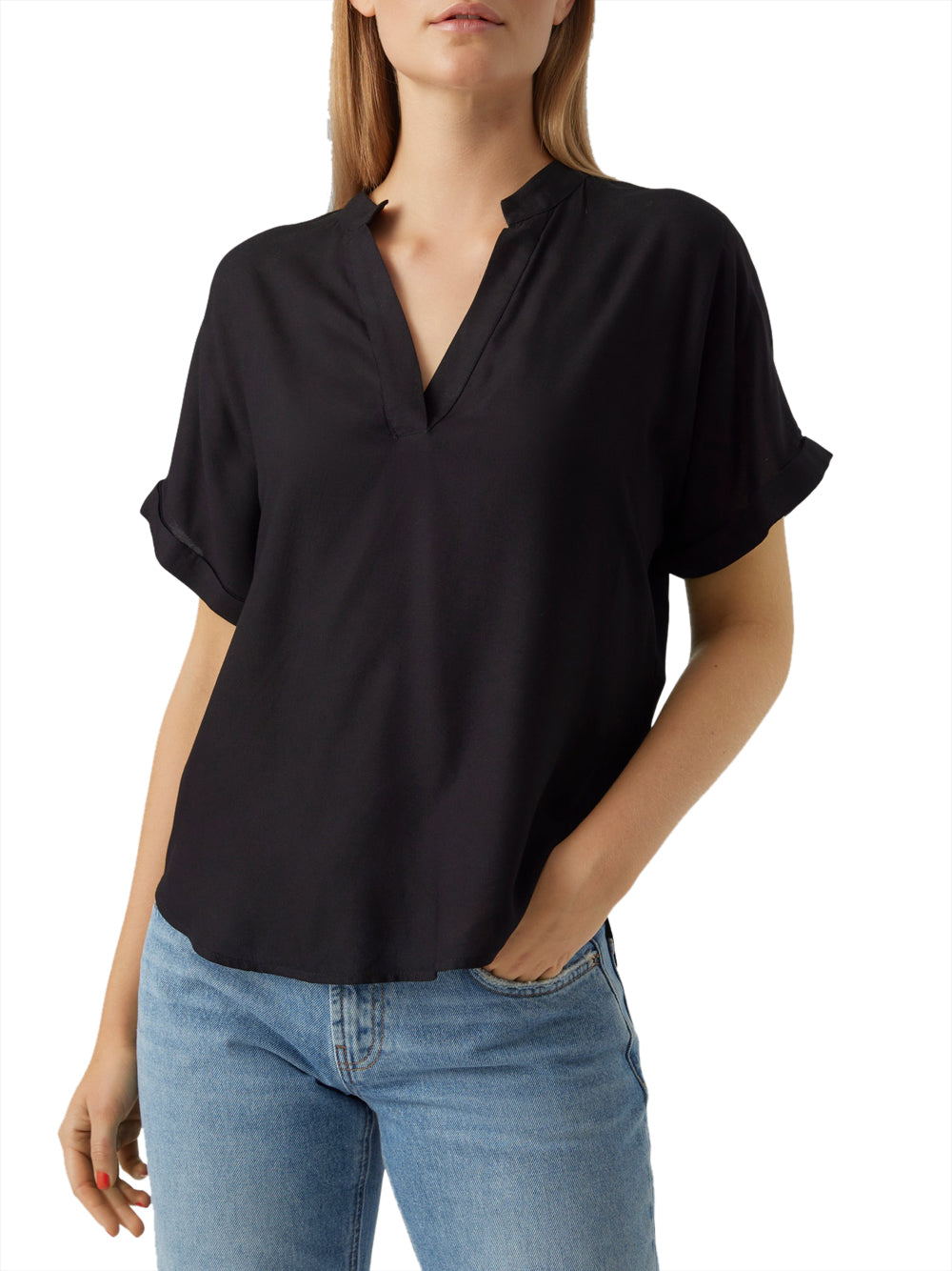 VERO MODA STC Top Vera Moda Vmbeauty - Nero