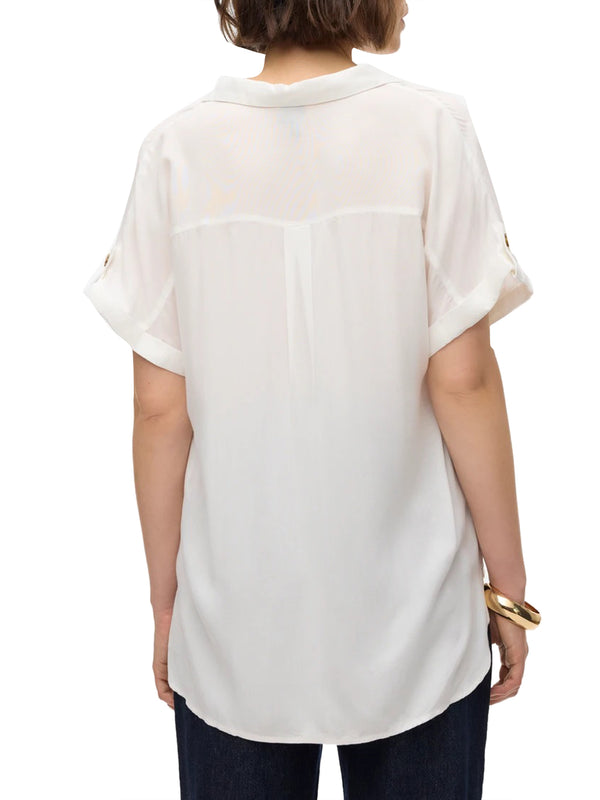 VERO MODA STC Camicia Vero Moda Vmbumpy - Bianco