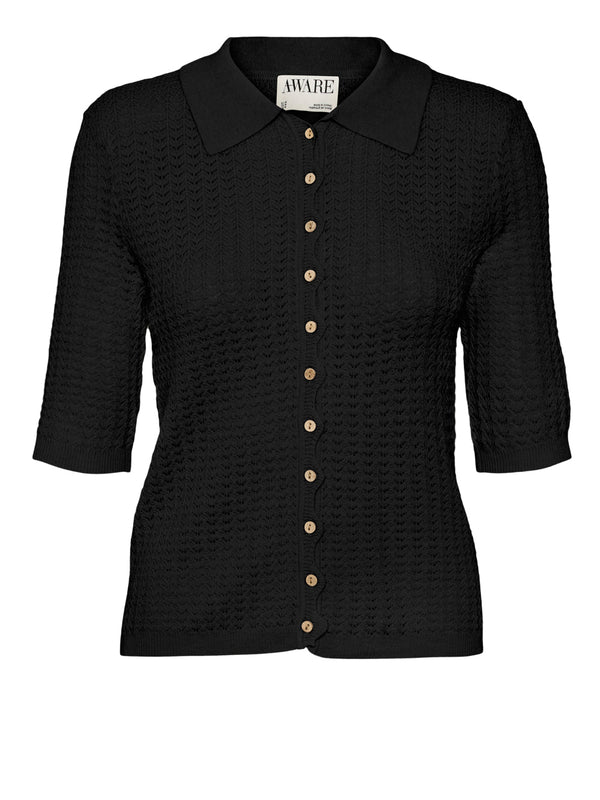 VERO MODA STC Cardigan Vero Moda Awpanama - Nero