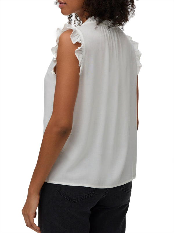 VERO MODA STC Canotta Vera Moda Vmalba - Bianco