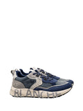 VOILE' BLANCHE Sneakers Voilé Blanche Club 01 - Blu