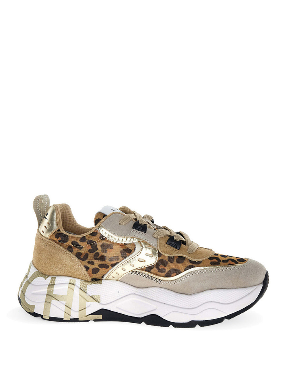 Voilé Blanche Sneakers Voilé Blanche Club 105 Mesh - Leopardato