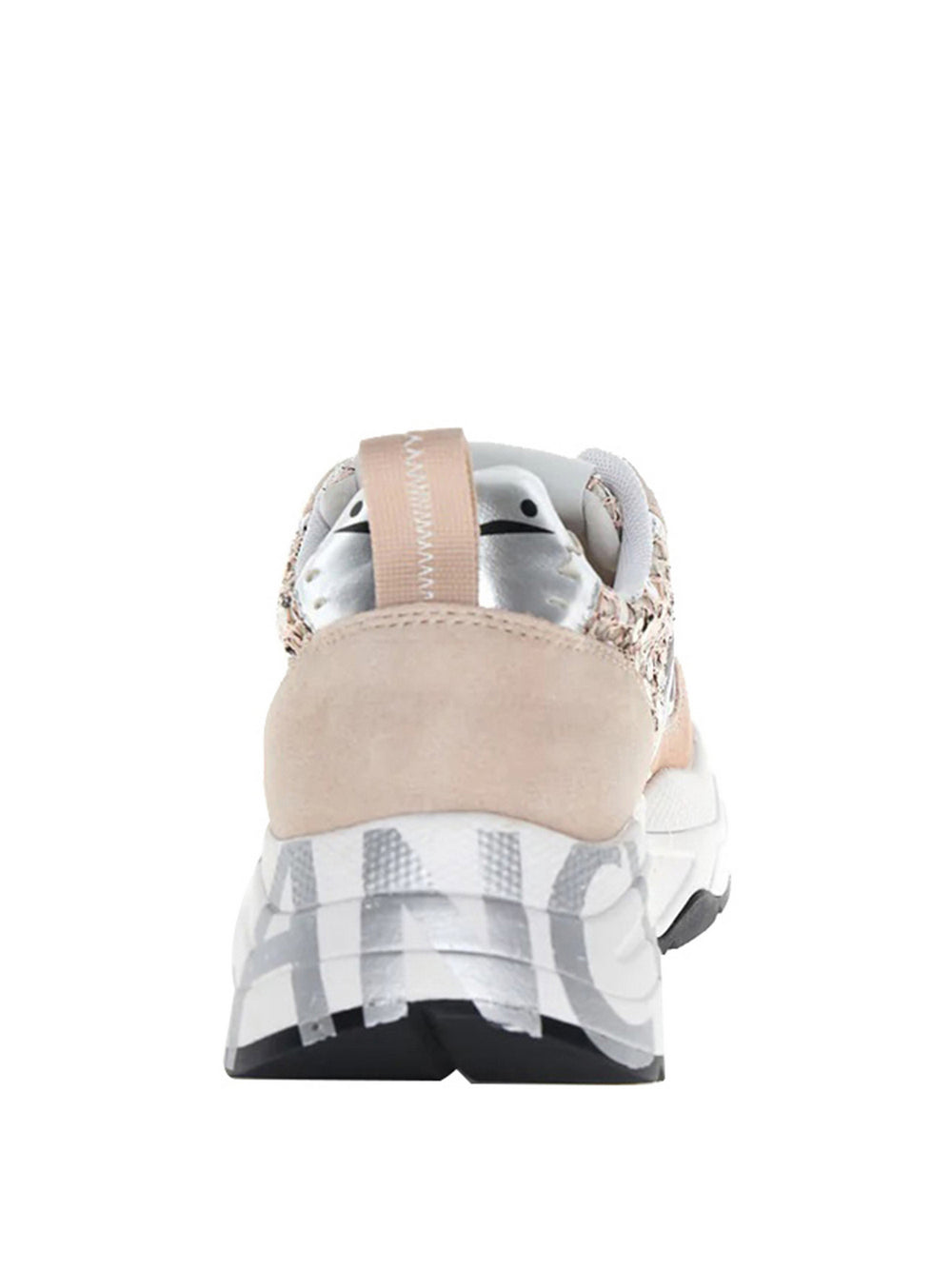 Voilé Blanche Sneakers Voilé Blanche Club 105 Mesh - Rosa/Argento