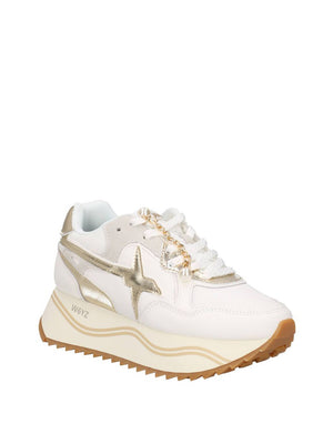 W6YZ Sneakers W6yz Deva - Bianco Arancio