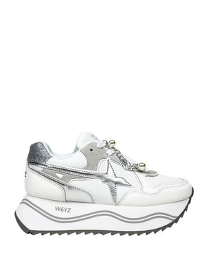 W6YZ Sneakers Deva W6yz - Bianco Argento