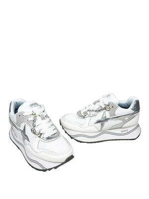 W6YZ Sneakers Deva W6yz - Bianco Argento