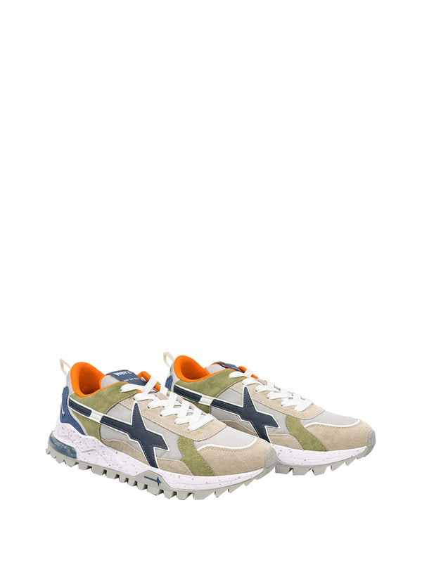 W6yz Sneakers W6yz Breeze 3-M - Taupe/Militare