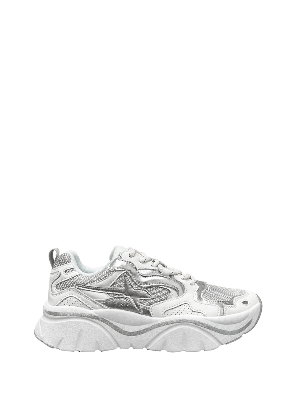 W6yz Sneakers W6yz Mia-W - Bianco/Argento