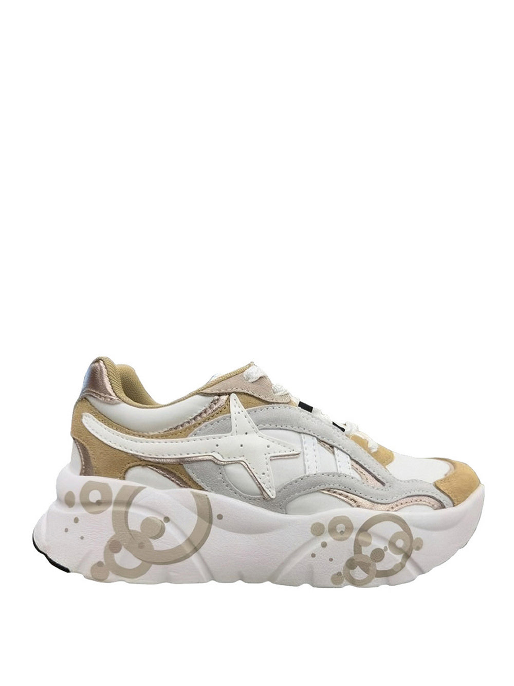 W6yz Sneakers W6yz Ida-W - Taupe/Bianco