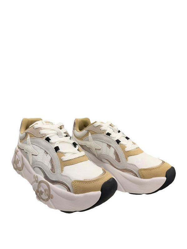 W6yz Sneakers W6yz Ida-W - Taupe/Bianco