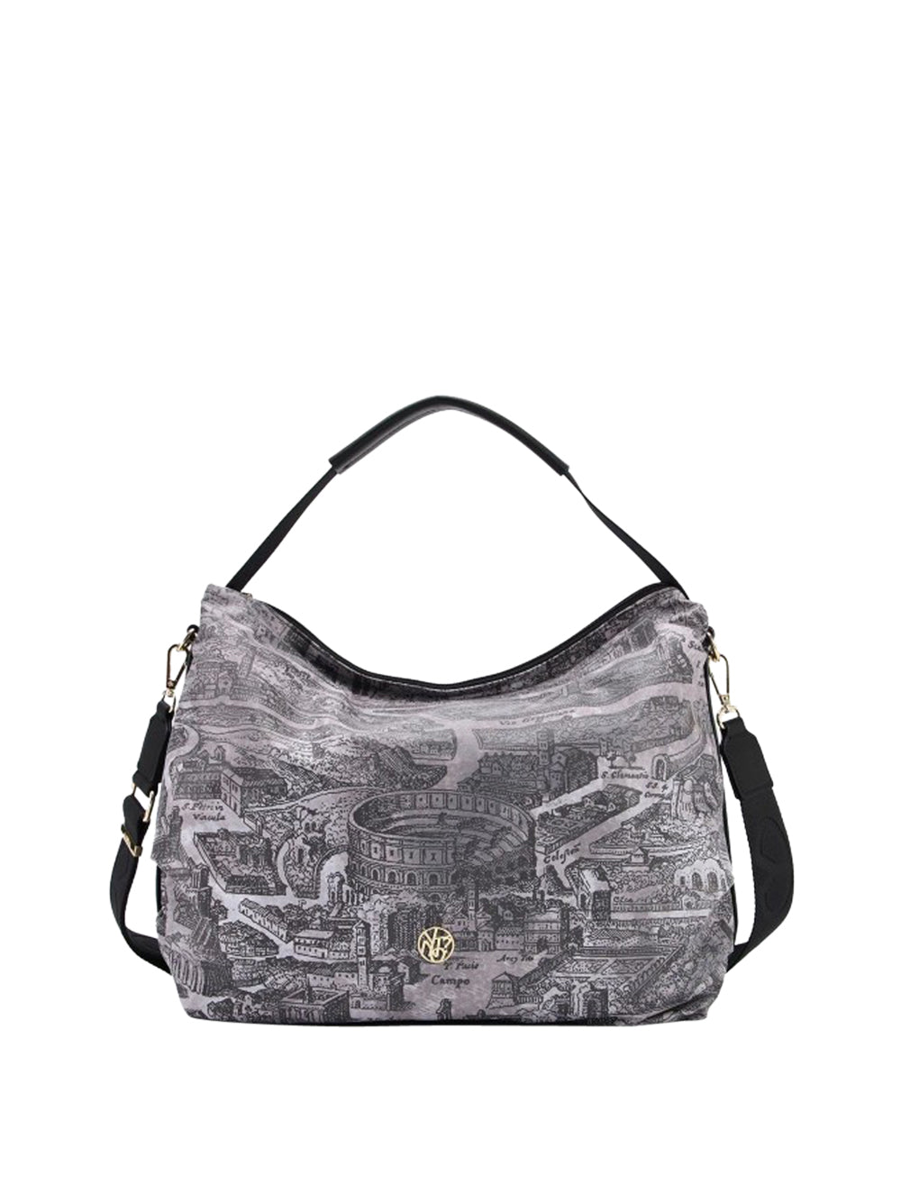 WHYNOT STC Borsa a Mano Hobo WhyNot - Nero