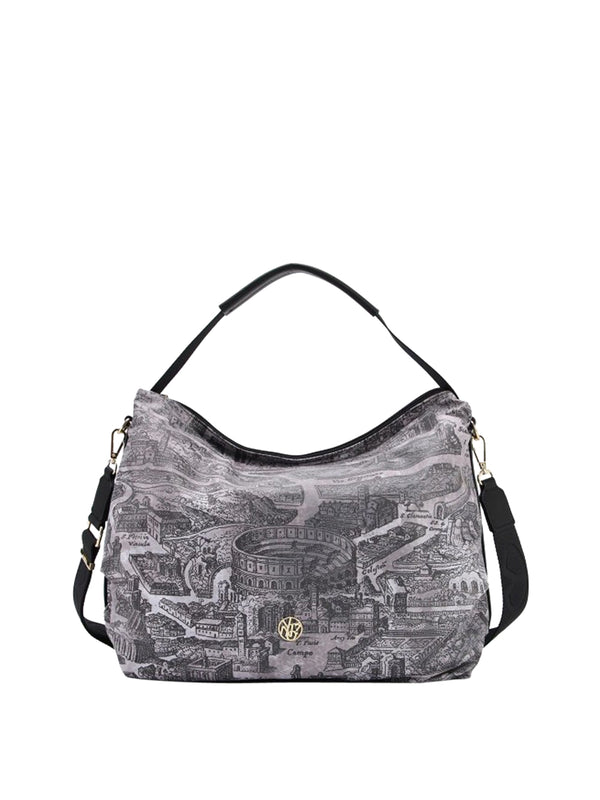 WHYNOT STC Borsa a Mano Hobo WhyNot - Nero