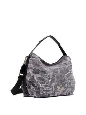 WHYNOT STC Borsa a Mano Hobo WhyNot - Nero