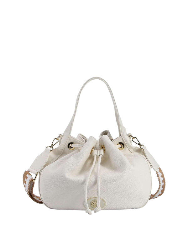 WHYNOT STC Borsa a Mano Hobo WhyNot - Bianco