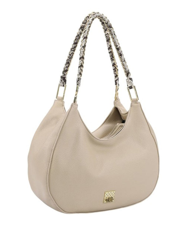 WHYNOT STC Borsa a Mano Hobo WhyNot - Crema