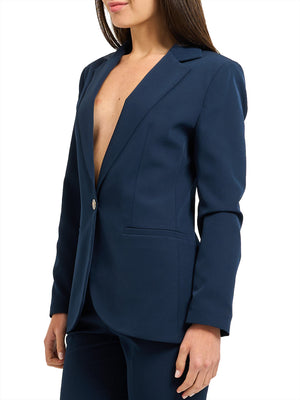 YES ZEE Blazer Monopetto Yes Zee - Blu