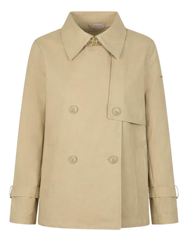 YES ZEE Trench Corto Doppiopetto Yes Zee - Cammello
