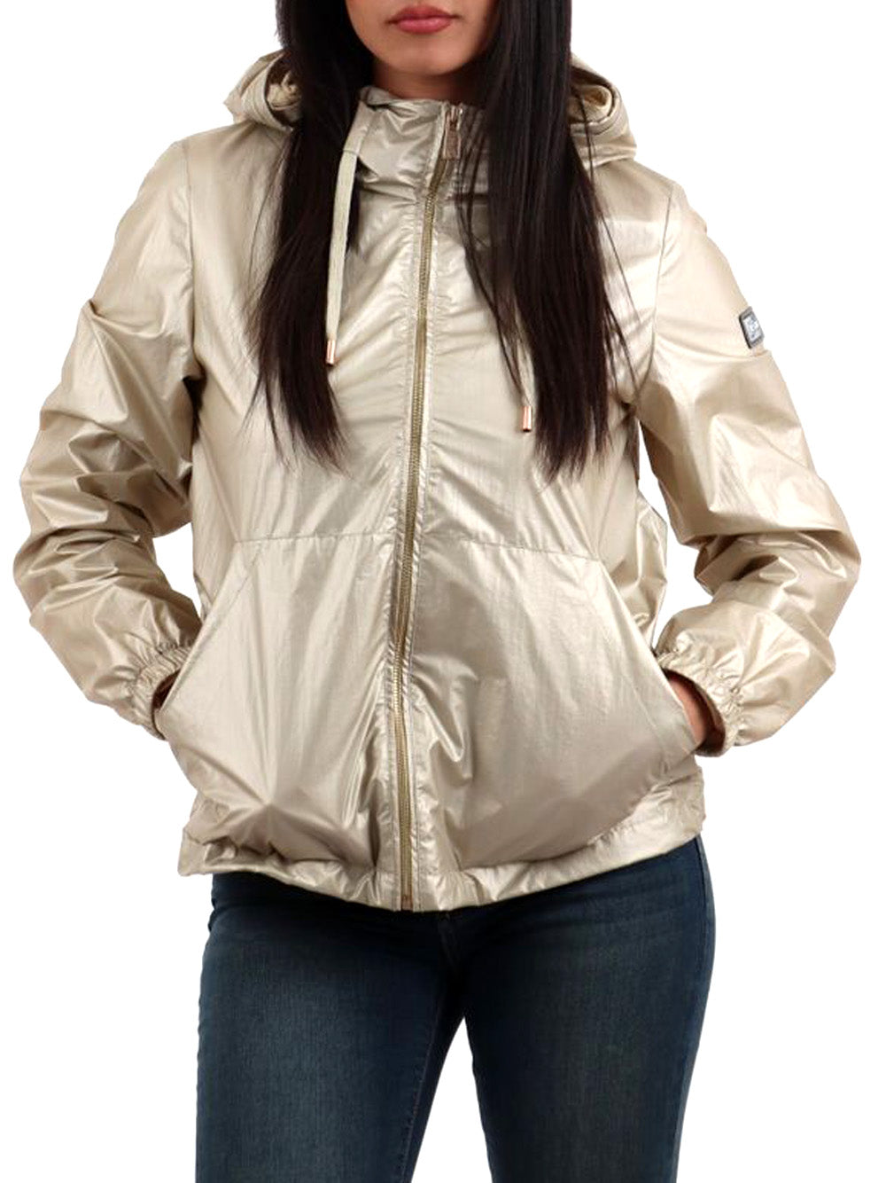 YES ZEE Giubbino Con Cappuccio Yes Zee - Beige