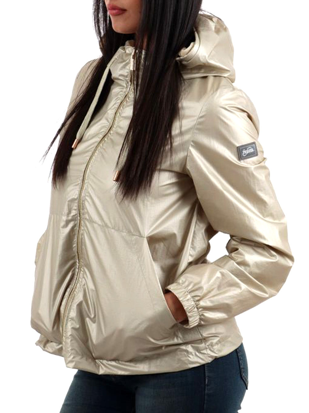 YES ZEE Giubbino Con Cappuccio Yes Zee - Beige