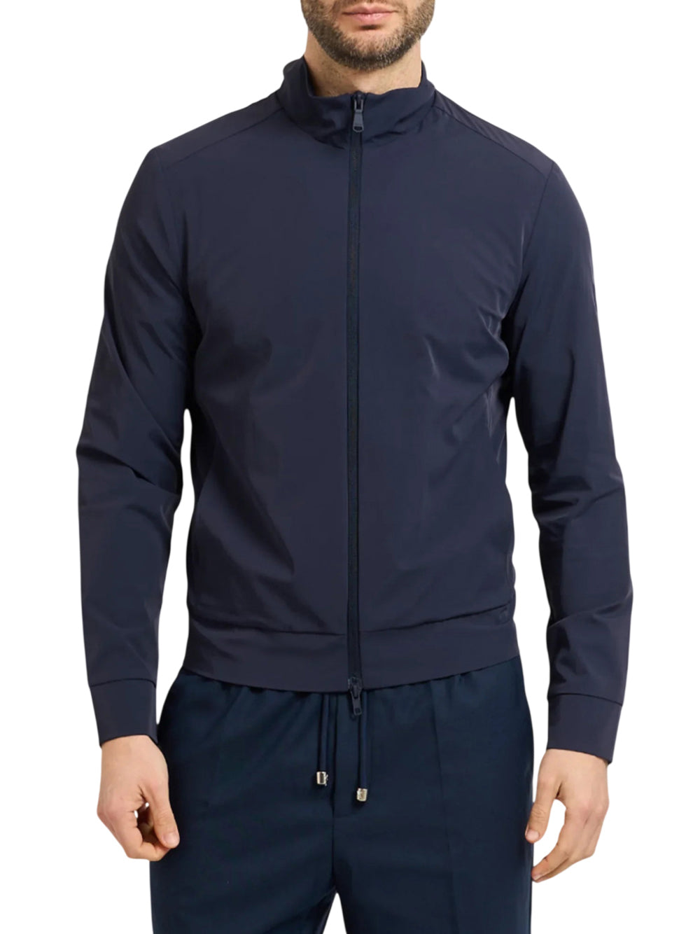 YES ZEE Giacca Yes Zee In Tessuto Tecnico - Blu