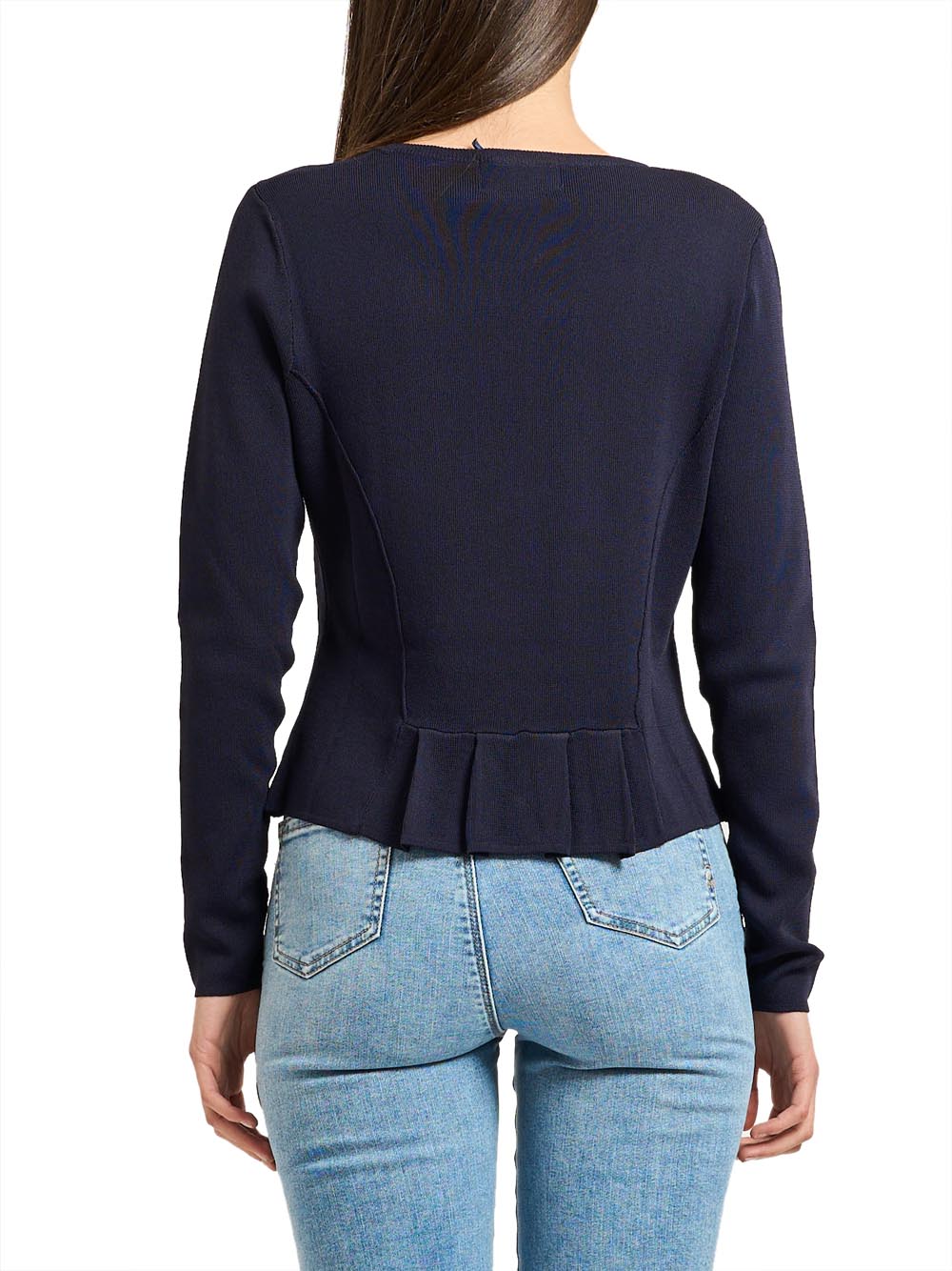 YES ZEE Cardigan Yes Zee - Blu