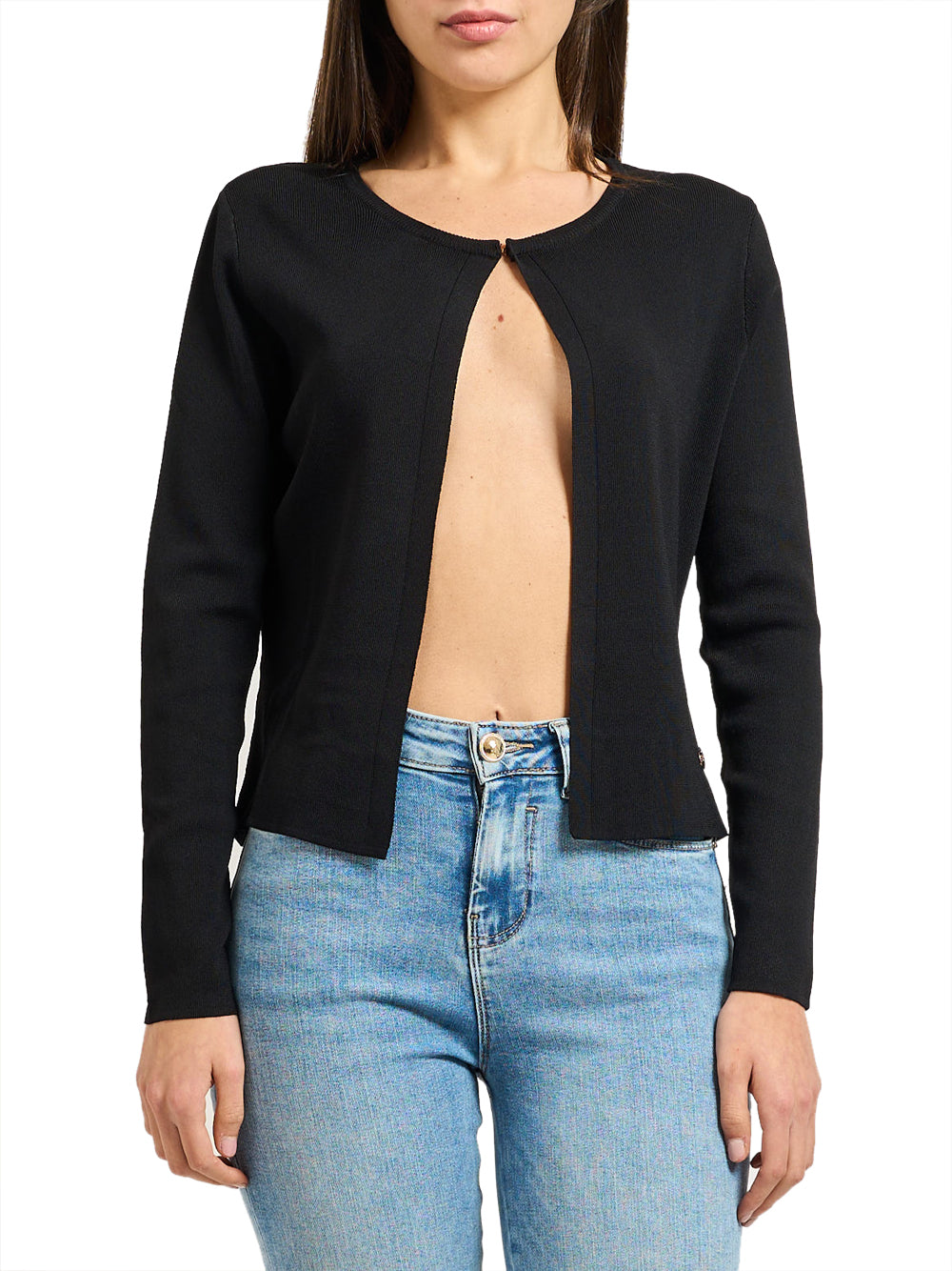 YES ZEE Cardigan Yes Zee - Nero